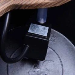 Outsunny Fir Wood Barrel Pump Water Feature With Flower Planter 27x37Hcm - Brown - 844-217V01 14 Outsunny Fir Wood Barrel Pump Water Feature With Flower Planter 27x37Hcm - Brown - 844-217V01 -OUTSUNNY Sales Shop o u outsunny 844 217v01 electric