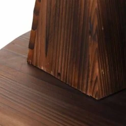 Outsunny Fir Wood 3 Barrel Water Feature With Electric Pump - Brown - 844-271V70 -OUTSUNNY Sales Shop o u outsunny 844 271v70 frame