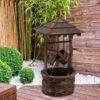 Outsunny Fir Wood Garden Décor Wishing Well Barrel Water Feature - Brown - 844-273V70 18 Outsunny Fir Wood Garden Décor Wishing Well Barrel Water Feature - Brown - 844-273V70 -OUTSUNNY Sales Shop o u outsunny 844 273v70