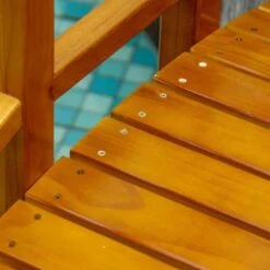 Outsunny Wooden Garden Bridge With Safety Railings - Brown - 844-616V00BN 18 Outsunny Wooden Garden Bridge With Safety Railings - Brown - 844-616V00BN -OUTSUNNY Sales Shop o u outsunny 844 616v00bn frame2