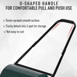 Outsunny Sand / Water Filled Lawn Roller 30L - Green - 845-021 -OUTSUNNY Sales Shop o u outsunny 845 021 features