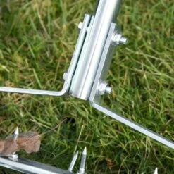 Outsunny Metal Aerator Lawn Roller With 5 Spikes - Green - 845-022 -OUTSUNNY Sales Shop o u outsunny 845 022 metal2