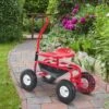 Outsunny Gardening Seed Spreader - Red - 845-029 -OUTSUNNY Sales Shop o u outsunny 845 029