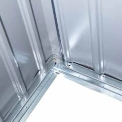 Outsunny 7 X 4ft Lockable Large Garden Metal Storage Shed - Dark Grey - 845-030CG -OUTSUNNY Sales Shop o u outsunny 845 030cg frame