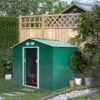 Outsunny 9 X 6ft Large Metal Garden Bike Storage Shed - Green - 845-031GN -OUTSUNNY Sales Shop o u outsunny 845 031gn