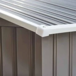 Outsunny 9 X 6ft Metal Outdoor Storage Shed With Foundation - Grey - 845-031GY 18 Outsunny 9 X 6ft Metal Outdoor Storage Shed With Foundation - Grey - 845-031GY -OUTSUNNY Sales Shop o u outsunny 845 031gy roof