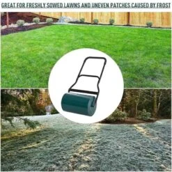 Outsunny Sand / Water Filled Lawn Roller 40L - Green - 845-060 -OUTSUNNY Sales Shop o u outsunny 845 060 use