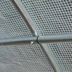 Outsunny 6 X 3 X 2m Walk In Polytunnel Greenhouse With Zippered Door & 8 Windows - White - 845-120 18 Outsunny 6 X 3 X 2m Walk In Polytunnel Greenhouse With Zippered Door & 8 Windows - White - 845-120 -OUTSUNNY Sales Shop o u outsunny 845 120 frame2