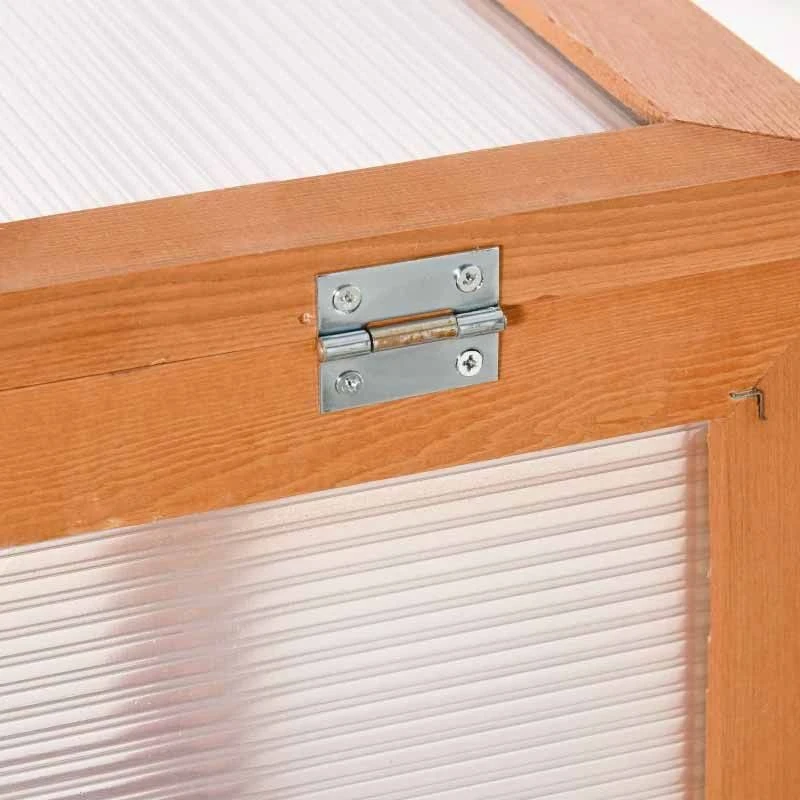 Outsunny 3-Tier Mini Wooden Greenhouse Cold Frame 76L X 47W X 110Hcm - Fir Wood - 845-135 8 Outsunny 3-Tier Mini Wooden Greenhouse Cold Frame 76L X 47W X 110Hcm - Fir Wood - 845-135 - Image 8