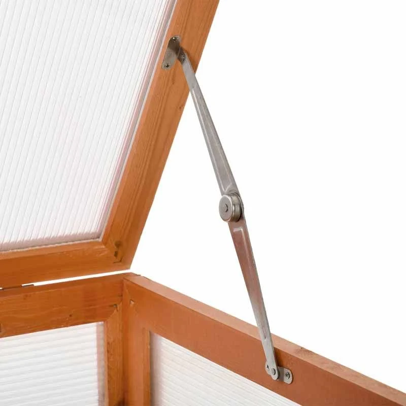 Outsunny 3-Tier Mini Wooden Greenhouse Cold Frame 76L X 47W X 110Hcm - Fir Wood - 845-135 9 Outsunny 3-Tier Mini Wooden Greenhouse Cold Frame 76L X 47W X 110Hcm - Fir Wood - 845-135 - Image 9