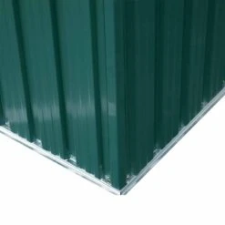 Outsunny 8.5 X 4ft Tilted Roofed Metal Storage Garden Shed With Lightsky Panels - Green - 845-173V01GN -OUTSUNNY Sales Shop o u outsunny 845 173v01gn frame