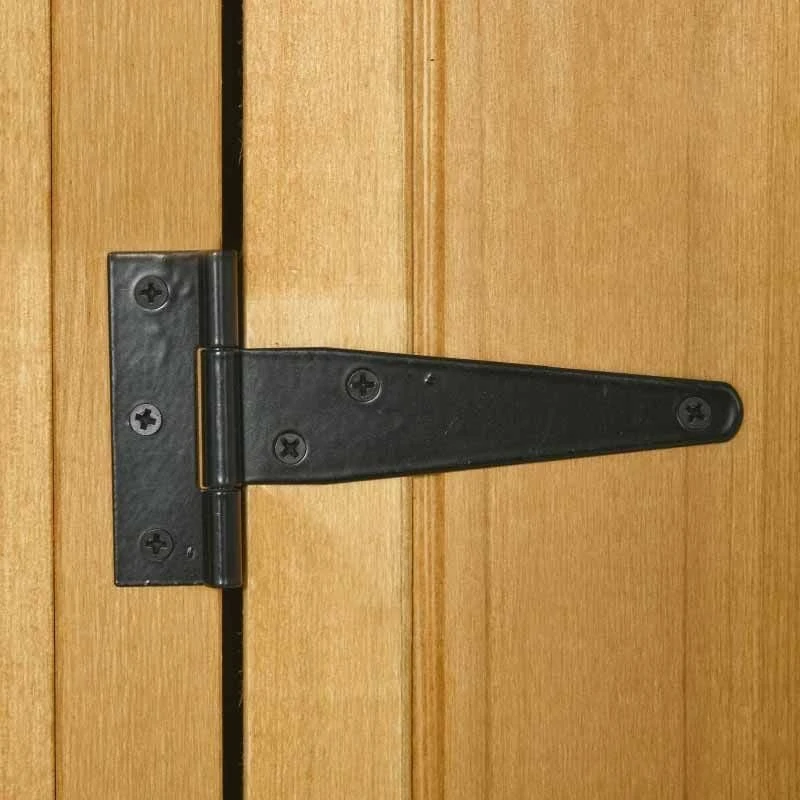 Outsunny Garden Storage Shed With 3 Shelves 77 X 54 X 179cm - Brown - 845-209V01BN 9 Outsunny Garden Storage Shed With 3 Shelves 77 X 54 X 179cm - Brown - 845-209V01BN - Image 9