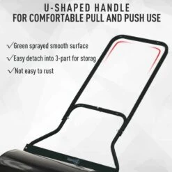 Outsunny Garden Sand / Water Filled Push / Pull Lawn Roller 60L - Black - 845-272 14 Outsunny Garden Sand / Water Filled Push / Pull Lawn Roller 60L - Black - 845-272 -OUTSUNNY Sales Shop o u outsunny 845 272 handle