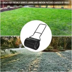 Outsunny Garden Sand / Water Filled Push / Pull Lawn Roller 60L - Black - 845-272 15 Outsunny Garden Sand / Water Filled Push / Pull Lawn Roller 60L - Black - 845-272 -OUTSUNNY Sales Shop o u outsunny 845 272 use
