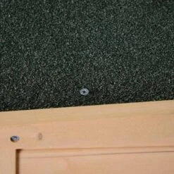 Outsunny 1.8 X 2.4ft Small Fir Wood Garden Storage Shed - Brown - 845-292 15 Outsunny 1.8 X 2.4ft Small Fir Wood Garden Storage Shed - Brown - 845-292 -OUTSUNNY Sales Shop o u outsunny 845 292 roof