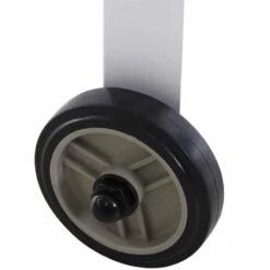 Outsunny Metal Outdoor Garden Potting Table With Wheels - White - 845-316 -OUTSUNNY Sales Shop o u outsunny 845 316 wheel2