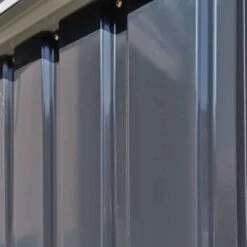 Outsunny 5 X 3ft Outdoor Storage Shed With Lockable Door - Grey - 845-328V01GY -OUTSUNNY Sales Shop o u outsunny 845 328v01gy frame2