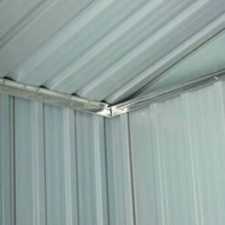 Outsunny 6.4 X 3.6ft Garden Metal Storage Shed With Double Sliding Door And Air Vents - Grey - 845-332V00GY -OUTSUNNY Sales Shop o u outsunny 845 332v00gy frame