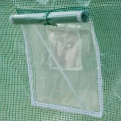 Outsunny 10 X 7ft Tunnel Walk In Greenhouse Replacement Cover With Windows & Door - Green - 845-382V03GN -OUTSUNNY Sales Shop o u outsunny 845 382v03gn window