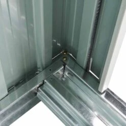 Outsunny 5 X 3ft Garden Storage Shed With Sliding Door And Sloped Roof - Black - 845-423 17 Outsunny 5 X 3ft Garden Storage Shed With Sliding Door And Sloped Roof - Black - 845-423 -OUTSUNNY Sales Shop o u outsunny 845 423 frame2