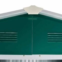 Outsunny 5.7 X 7.7ft Corrugated Steel Outdoor Storage Shed With Sliding Door - Green - 845-429GN 17 Outsunny 5.7 X 7.7ft Corrugated Steel Outdoor Storage Shed With Sliding Door - Green - 845-429GN -OUTSUNNY Sales Shop o u outsunny 845 429gn vents