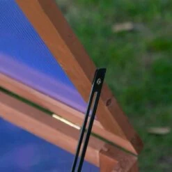 Outsunny Polycarbonate Square Mini Wooden Greenhouse 100L X 65W X 40Hcm - Brown - 845-471 16 Outsunny Polycarbonate Square Mini Wooden Greenhouse 100L X 65W X 40Hcm - Brown - 845-471 -OUTSUNNY Sales Shop o u outsunny 845 471 cover2