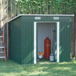 Outsunny 6.8 X 4.3ft Outdoor Garden Storage Shed - Green - 845-496V01 -OUTSUNNY Sales Shop o u outsunny 845 496v01 outdoor