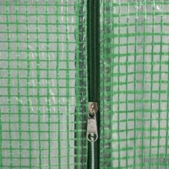 Outsunny 2-Tier Walk In Polytunnel Steeple Greenhouse 143L X 138W X 190Hcm - Green - 845-510 18 Outsunny 2-Tier Walk In Polytunnel Steeple Greenhouse 143L X 138W X 190Hcm - Green - 845-510 -OUTSUNNY Sales Shop o u outsunny 845 510 zipper