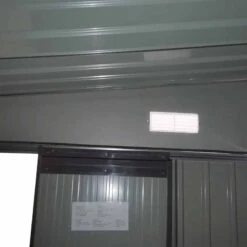 Outsunny 11.3 X 9.2ft Steel Garden Storage Shed With Double Sliding Doors & 2 Air Vents - Grey - 845-529GY -OUTSUNNY Sales Shop o u outsunny 845 529gy frame2