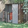 Outsunny 5.3ft X 3.1ft Outdoor Storage Shed With Single Door - Brown - 845-532BN 2 Outsunny 5.3ft X 3.1ft Outdoor Storage Shed With Single Door - Brown - 845-532BN -OUTSUNNY Sales Shop o u outsunny 845 532bn