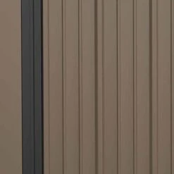 Outsunny 5.3ft X 3.1ft Outdoor Storage Shed With Single Door - Brown - 845-532BN -OUTSUNNY Sales Shop o u outsunny 845 532bn frame