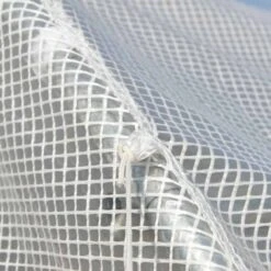 Outsunny 9.5 X 6.5ft Large Polytunnel Greenhouse With Zippered Doors - White - 845-611WT -OUTSUNNY Sales Shop o u outsunny 845 611wt cover