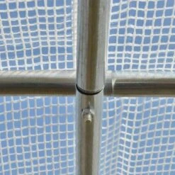 Outsunny 9.5 X 6.5ft Large Polytunnel Greenhouse With Zippered Doors - White - 845-611WT -OUTSUNNY Sales Shop o u outsunny 845 611wt frame