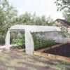 Outsunny Large Walk-In Polytunnel Greenhouse With Zippered Door & 12 Windows 6 X 3 X 2m - White - 845-612WT -OUTSUNNY Sales Shop o u outsunny 845 612wt