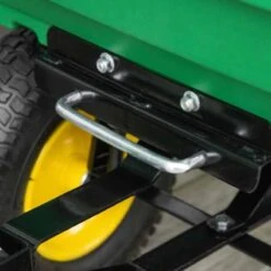 Outsunny 125 Litre Garden Trolley With Tipper - Green - 845-636V01 -OUTSUNNY Sales Shop o u outsunny 845 636v01 8