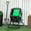 Outsunny 65 Litre Single Rotating Garden Compost Bin - Green & Black - 845-914V00BK 8 Outsunny 65 Litre Single Rotating Garden Compost Bin - Green & Black - 845-914V00BK -OUTSUNNY Sales Shop o u outsunny 845 914v00bk