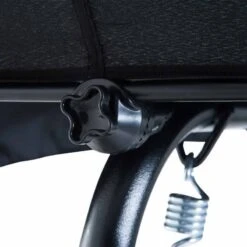 Outsunny 3 Seater Canopy Swing Chair - Black - 84A-054BK -OUTSUNNY Sales Shop o u outsunny 84a 054bk knob