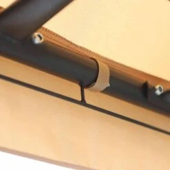 Outsunny 3-Seater Multi-Functional Convertible Swing Chair Gazebo - Beige - 84A-056 -OUTSUNNY Sales Shop o u outsunny 84a 056 3