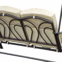 Outsunny 3 Seater Canopy Cushion Swing Chair - Beige - 84A-069 13 Outsunny 3 Seater Canopy Cushion Swing Chair - Beige - 84A-069 -OUTSUNNY Sales Shop o u outsunny 84a 069 3