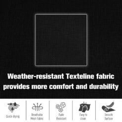 Outsunny Rocking And Reclining Sun Lounger - Black - 84A-121V70BK 15 Outsunny Rocking And Reclining Sun Lounger - Black - 84A-121V70BK -OUTSUNNY Sales Shop o u outsunny 84a 121v70bk 5