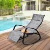 Outsunny Rocking And Reclining Sun Lounger - Grey - 84A-121V70GY 20 Outsunny Rocking And Reclining Sun Lounger - Grey - 84A-121V70GY -OUTSUNNY Sales Shop o u outsunny 84a 121v70gy