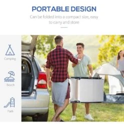 Outsunny Reclining Sun Lounger With Pillow - White - 84B-184CW 15 Outsunny Reclining Sun Lounger With Pillow - White - 84B-184CW -OUTSUNNY Sales Shop o u outsunny 84b 184cw 5