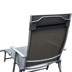 Outsunny Reclining Sun Lounger With Pillow - Grey - 84B-184GY 17 Outsunny Reclining Sun Lounger With Pillow - Grey - 84B-184GY -OUTSUNNY Sales Shop o u outsunny 84b 184gy 6