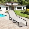 Outsunny Reclining Sun Lounger - White - 84B-206CW 17 Outsunny Reclining Sun Lounger - White - 84B-206CW -OUTSUNNY Sales Shop o u outsunny 84b 206cw