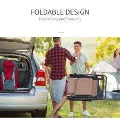 Outsunny Reclining Sun Lounger With Pillow - Beige - 84B-227CW -OUTSUNNY Sales Shop o u outsunny 84b 227cw 3