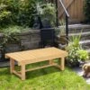 Outsunny 2-Seater Outdoor Fir Wood Garden Bench - 84B-362 -OUTSUNNY Sales Shop o u outsunny 84b 362
