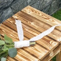 Outsunny 2-Seater Wooden Garden Bench - Carbonised - 84B-362CF -OUTSUNNY Sales Shop o u outsunny 84b 362cf 5