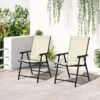Outsunny Set Of 2 Foldable Metal Garden Chairs - Beige - 84B-381BG 20 Outsunny Set Of 2 Foldable Metal Garden Chairs - Beige - 84B-381BG -OUTSUNNY Sales Shop o u outsunny 84b 381bg