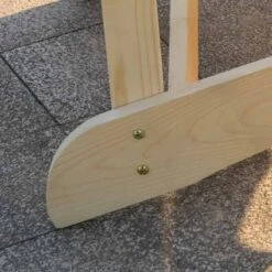 Outsunny 2-Seater Garden Bench With Table - Natural - 84B-396ND -OUTSUNNY Sales Shop o u outsunny 84b 396nd 9