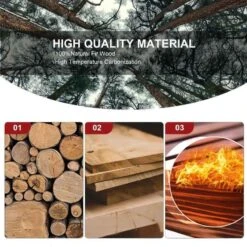 Outsunny Rustic Wooden Garden Bench With Wheel Shaped Legs - Brown - 84B-410 -OUTSUNNY Sales Shop o u outsunny 84b 410 3